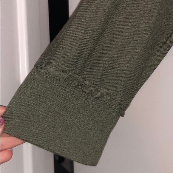 Green 3/4 sleeve - Picture 3 of 4
